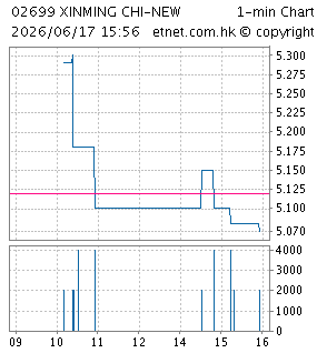 新明中國控股有限公司XINMING CHINA HOLDINGS LIMITED